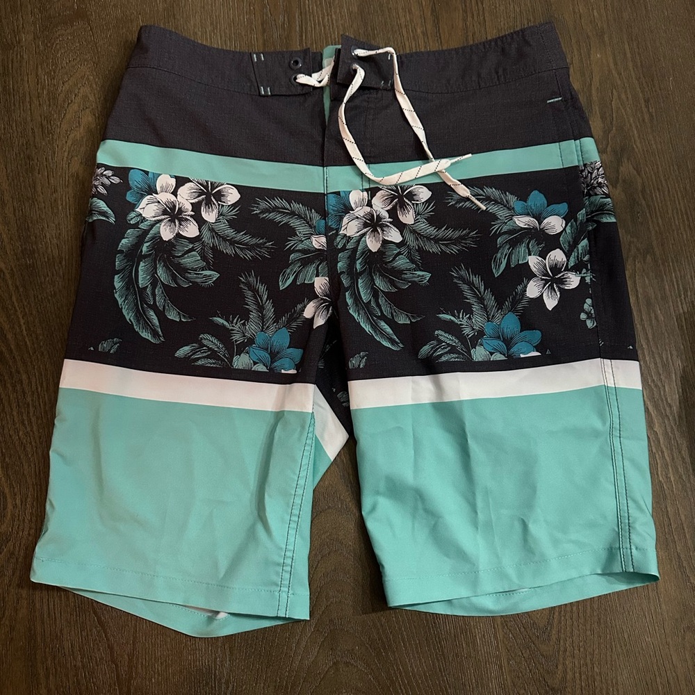 Swim trunks Hawaiian Goodfellow brand size 30w